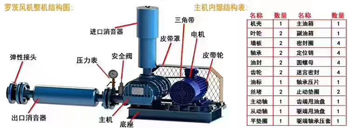 「三葉羅茨鼓風(fēng)機(jī)規(guī)格」及軸承重要性